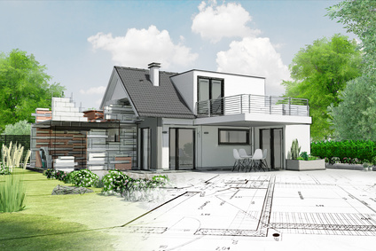 Esquisse de maison par architecte