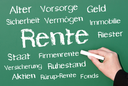 Rente - Vorsorge für den Ruhestand